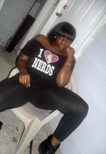 Jeans clad asian strips to